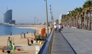 Paseo Maritimo Barcelona Inline skate Barcelona